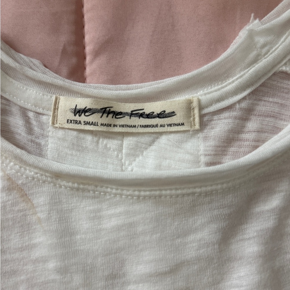 We The Free Soft White Tunic Top New without tags - Picture 3 of 3